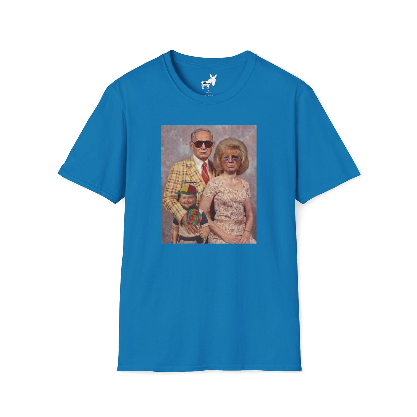 TRUMP, NETANYAHU & JD VANCE FAMILY PORTRAIT - T-Shirt