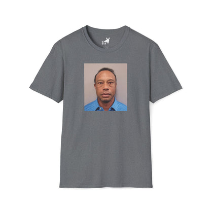 Tiger New DUI Mugshot - T-Shirt