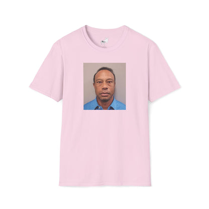 Tiger New DUI Mugshot - T-Shirt