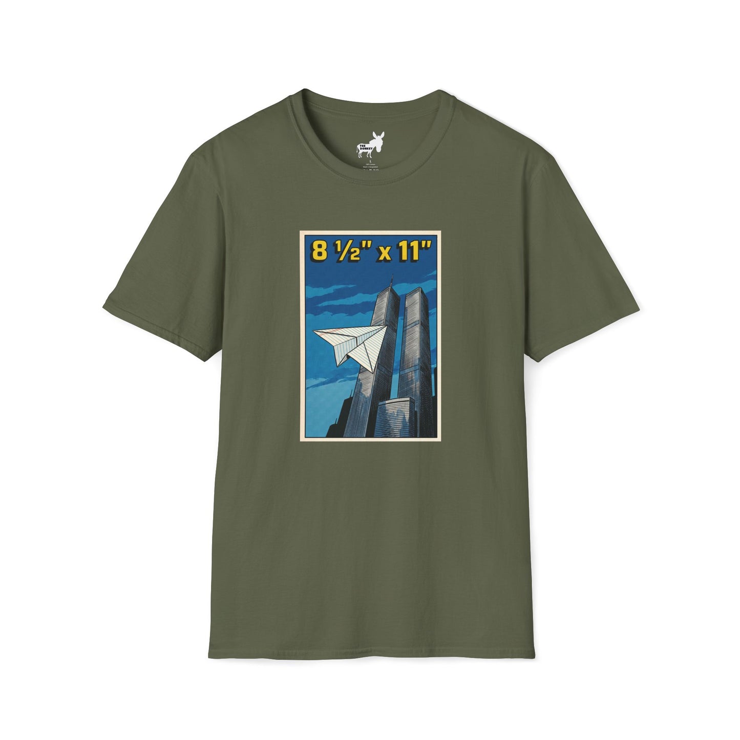 8 1/2" x 11" - T-Shirt
