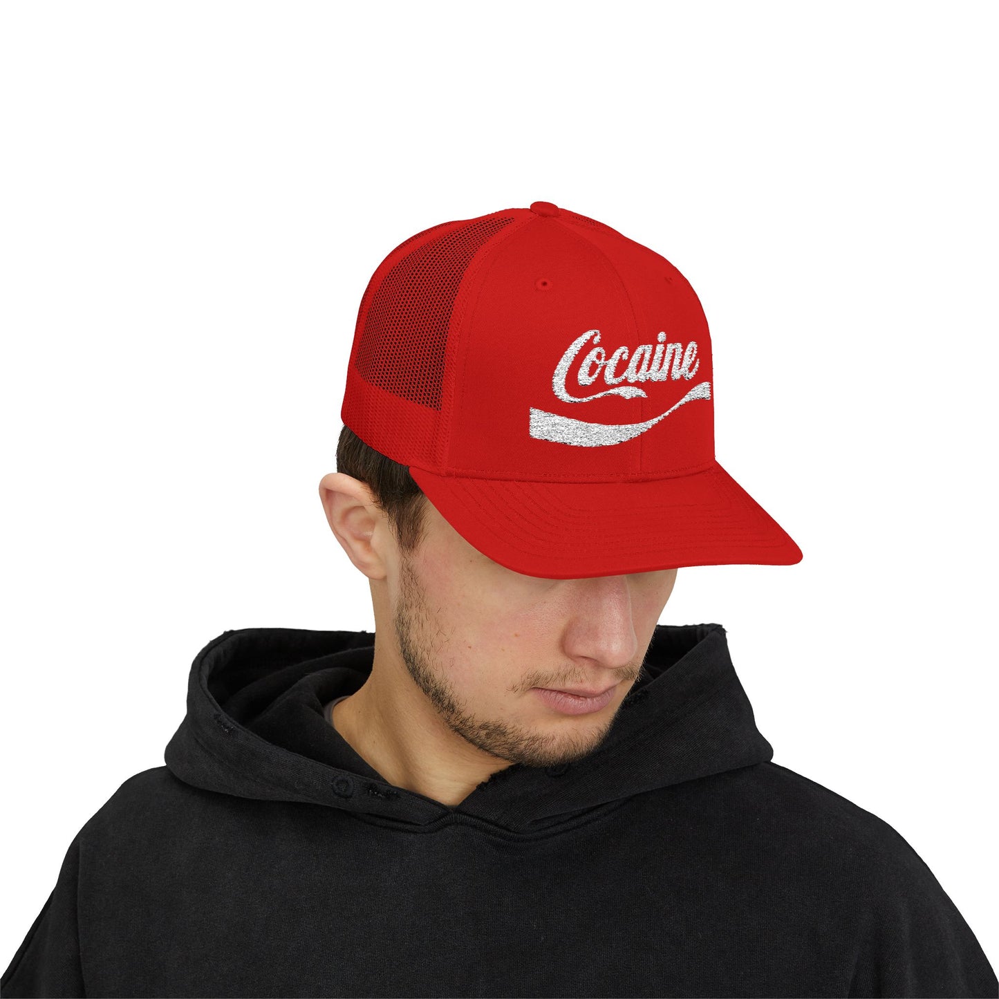 Cocaine - Trucker Snapback - Red