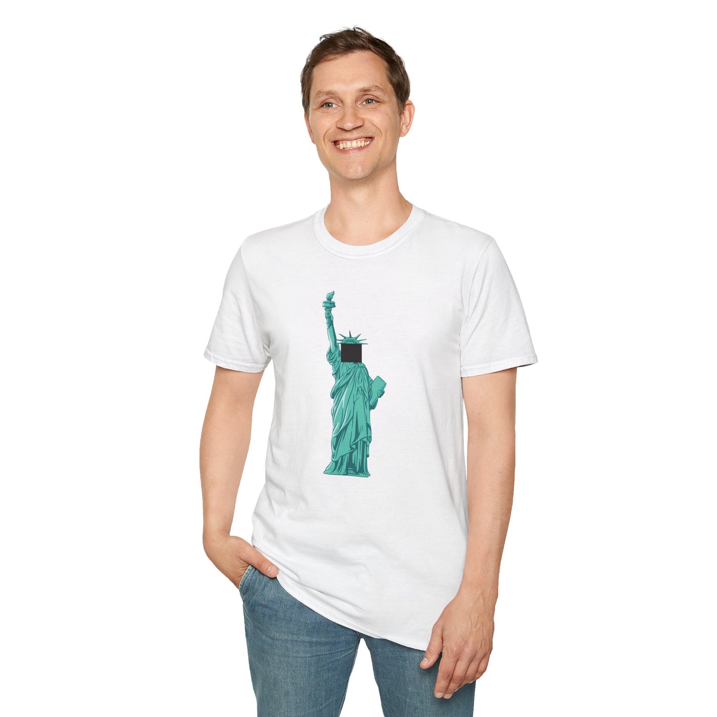 STATUE OF REDACTED T-Shirt