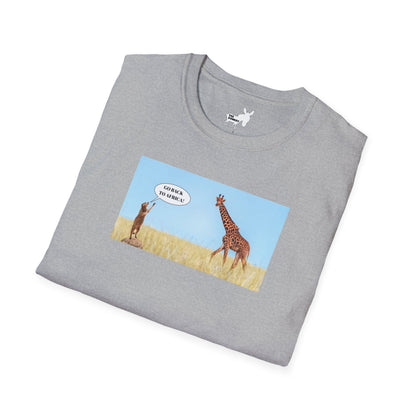 GO BACK TO AFRICA - MEERKAT & GIRAFFE  T-Shirt