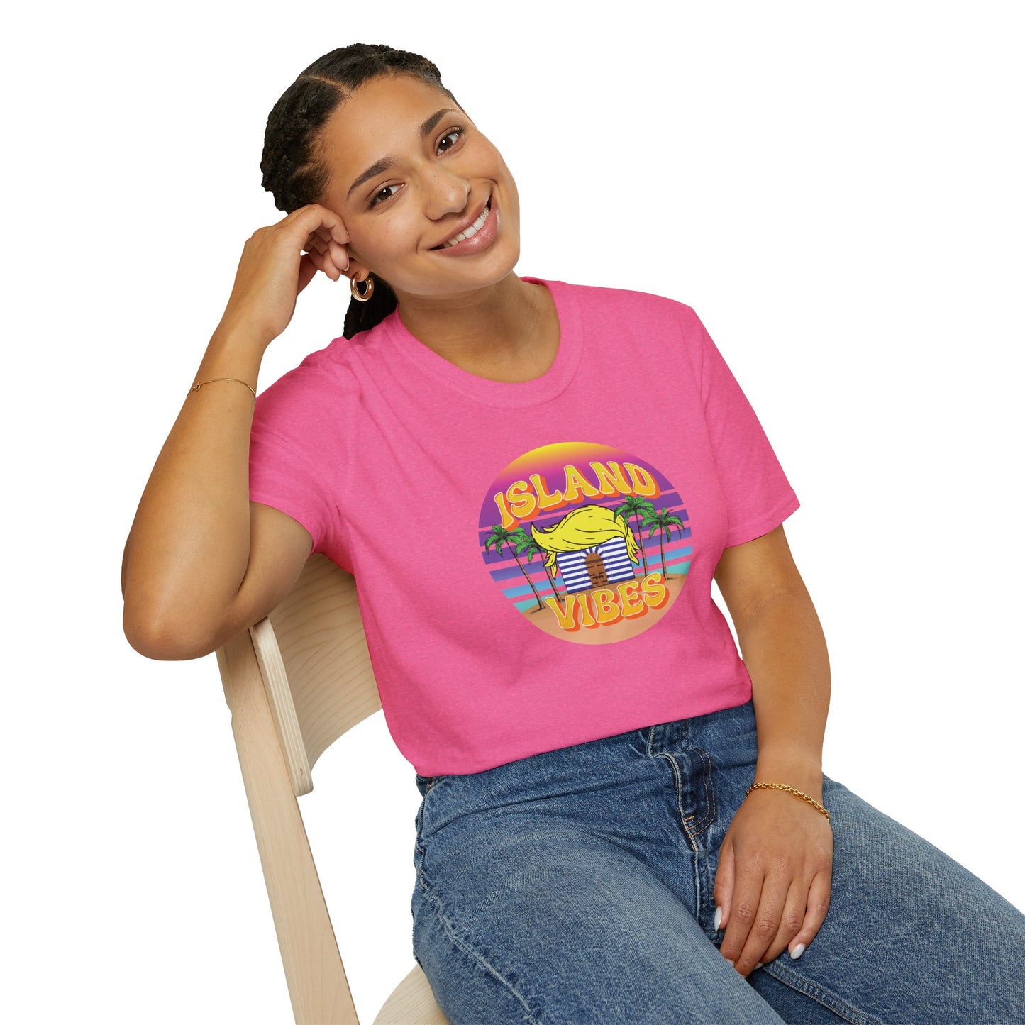 ISLAND VIBES - TRUMP - EPSTEIN ISLAND T-Shirt