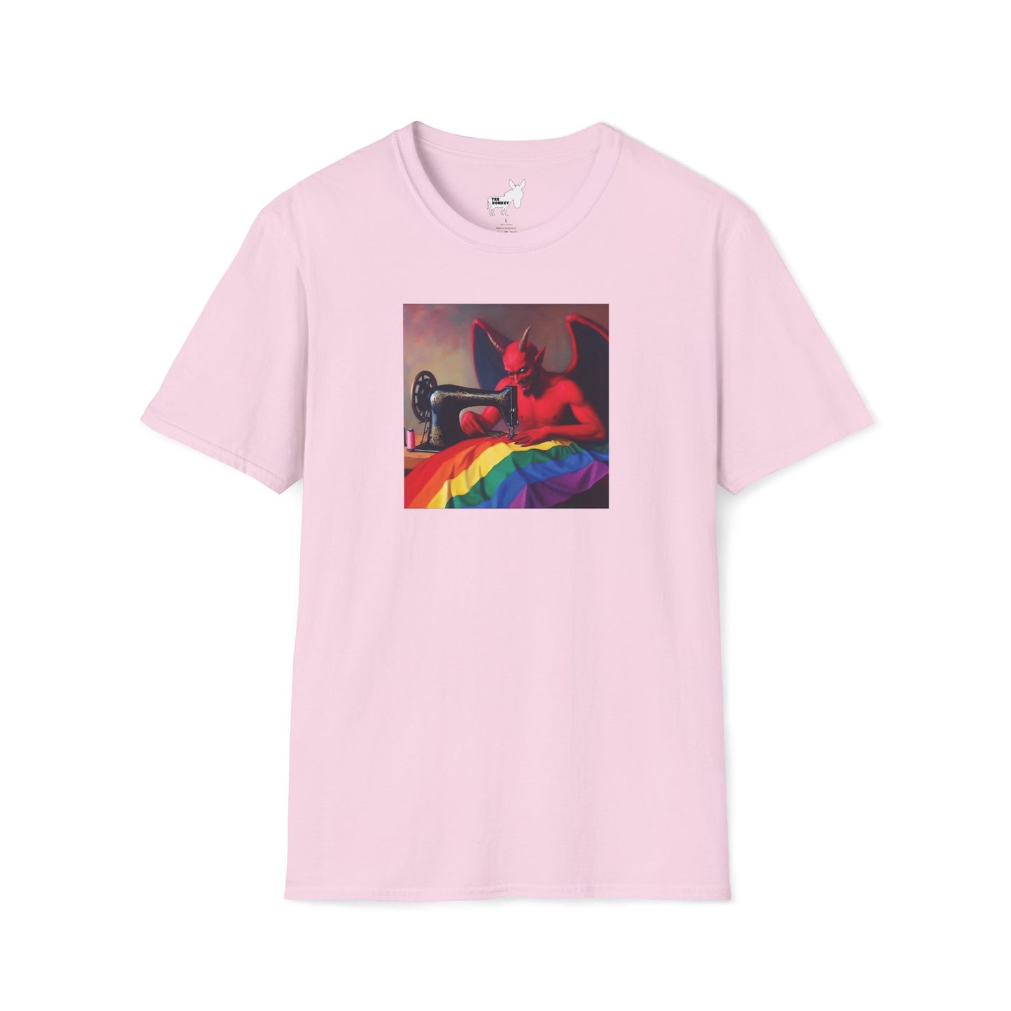 Satan Sews A Flag T-Shirt