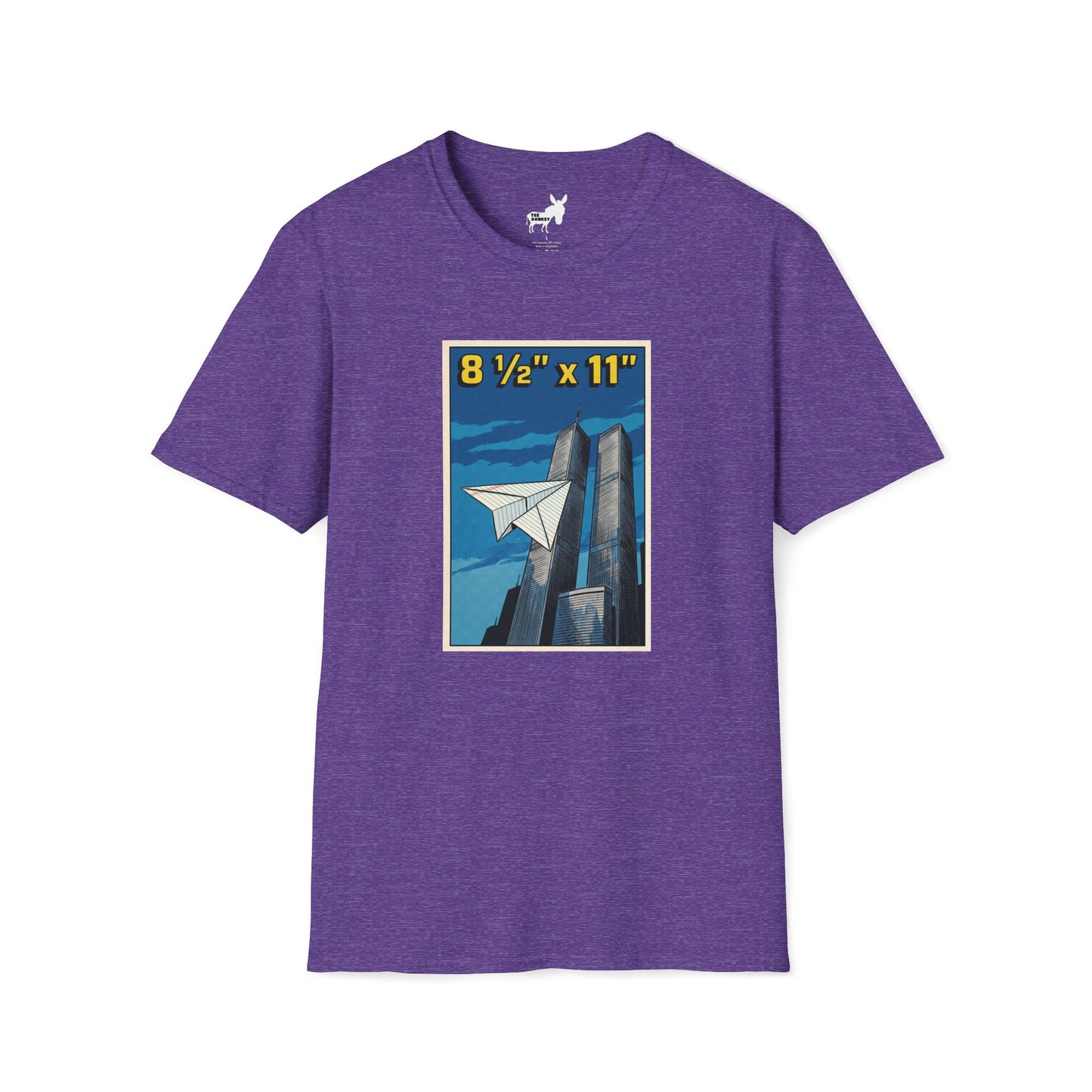 8 1/2" x 11" - T-Shirt