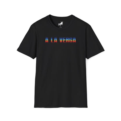 A LA VERGA - BLUE/RED - SERAPE - T-Shirt