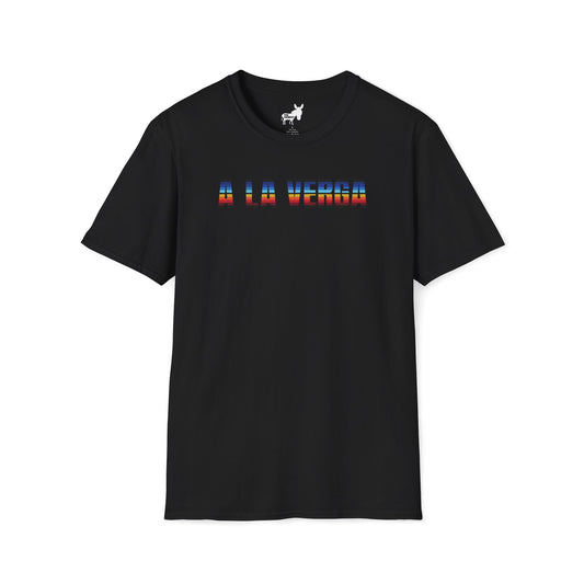 A LA VERGA - BLUE/RED - SERAPE - T-Shirt