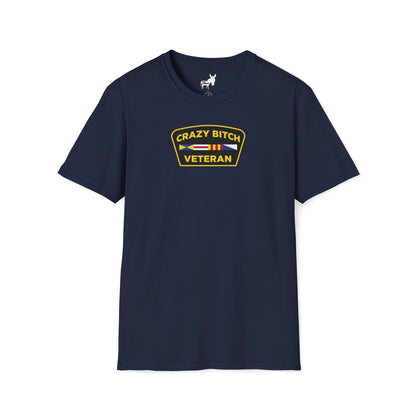 CRAZY BITCH VETERAN T-Shirt